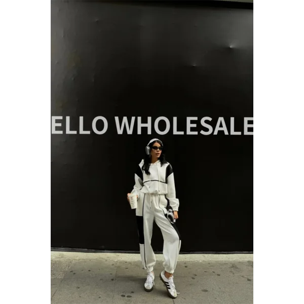 EŞOFMAN TAKIM PARÇALI - Beyaz