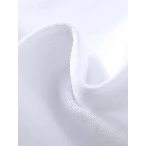 Eşsiz Baskı Tasarımlı Şık Büyük Beden Erkek Tişörtü - Rahat Polyester, Makinede Yıkanabilir, Yuvarlak Yaka - Her Mevsim İçin Mükemmel - Beyaz