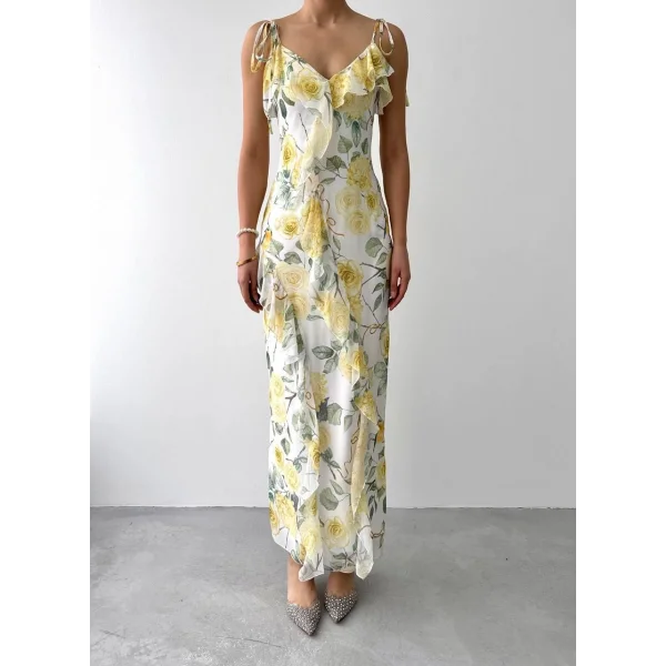 et İp Askılı Elbise