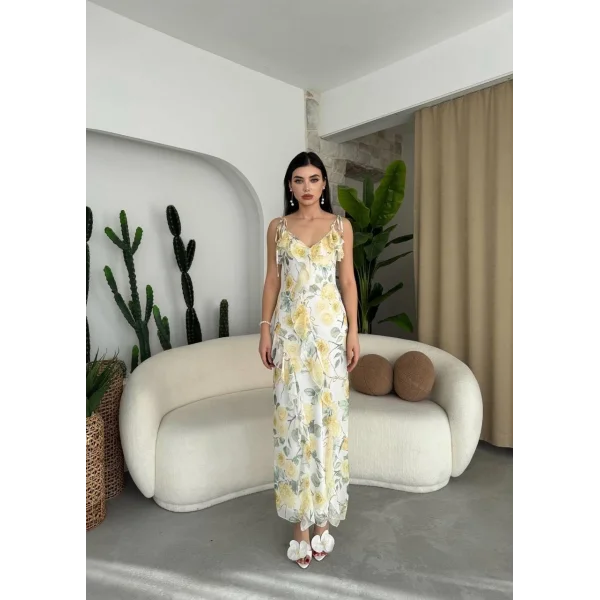 et İp Askılı Elbise