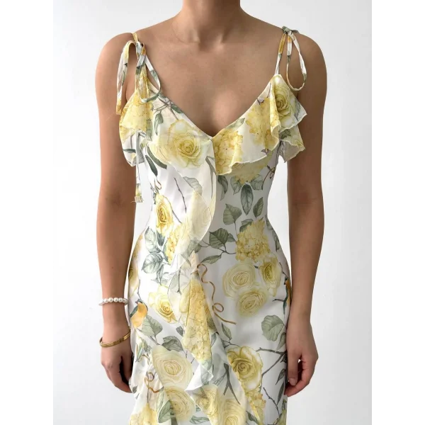 et İp Askılı Elbise