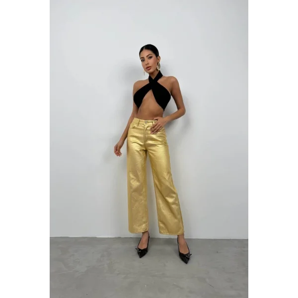 etalik Yüksek Bel Pantolon