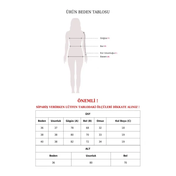 Eteği Yırtmaçlı Sandy Crop Takım -Siyah