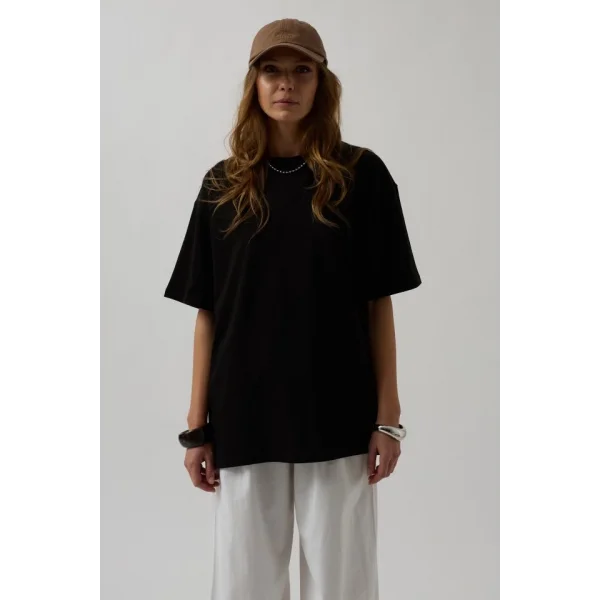 Etek Ucu Baskili Tshirt