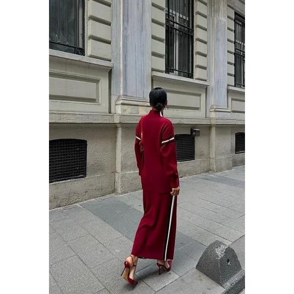 Etekli Spor Çizgili Takım 9991