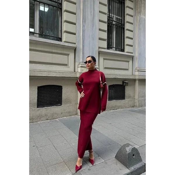 Etekli Spor Çizgili Takım 9991