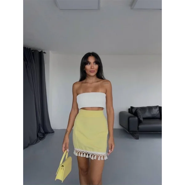 ETEKUCU PÜSKÜL ETEK - Sarı