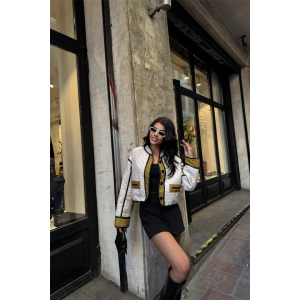 EYAFI CROP ONT ANDO KUAŞ  Bej