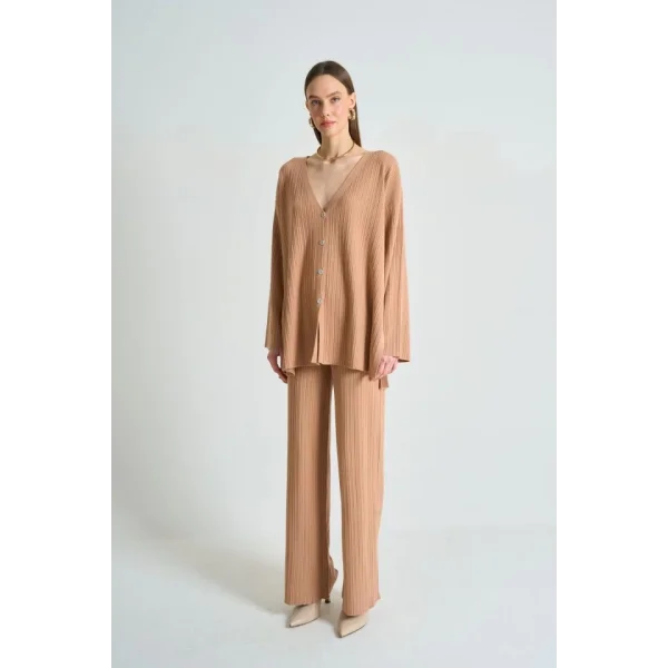 Fitilli  İkili Takım  Camel Kayısı