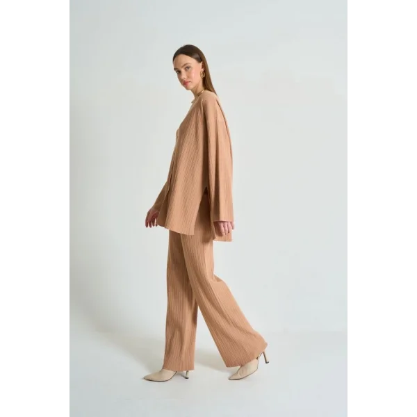 Fitilli  İkili Takım  Camel Kayısı