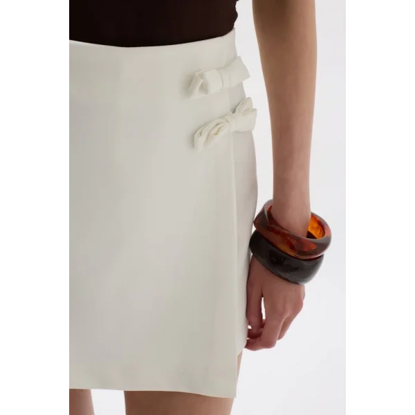 Fiyonk Detay Mini Etek