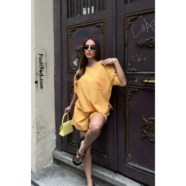 Freesia Regular Tişört Takım 9348-08