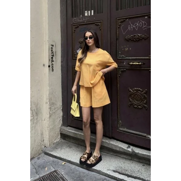 Freesia Regular Tişört Takım 9348-08