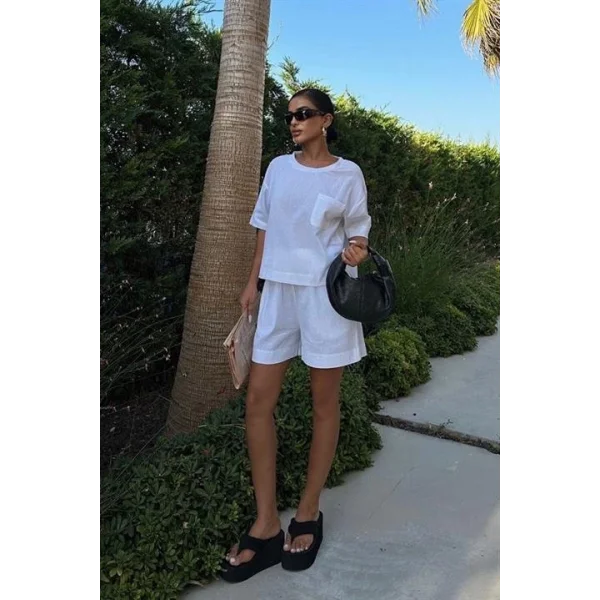 Freesia Regular Tişört Takım 9348-08