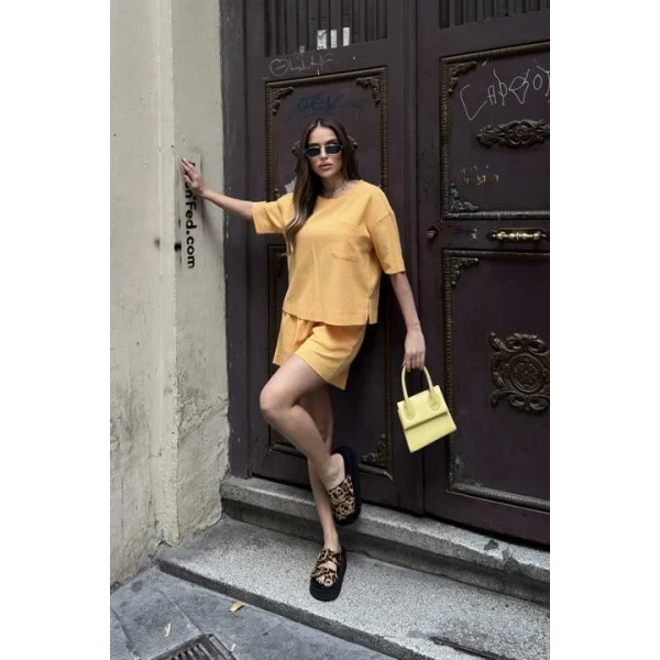 Freesia Regular Tişört Takım 9348-08