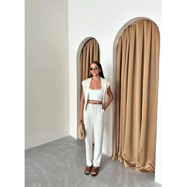 GABARDİN YEEK DANTE DETAYI  Ham