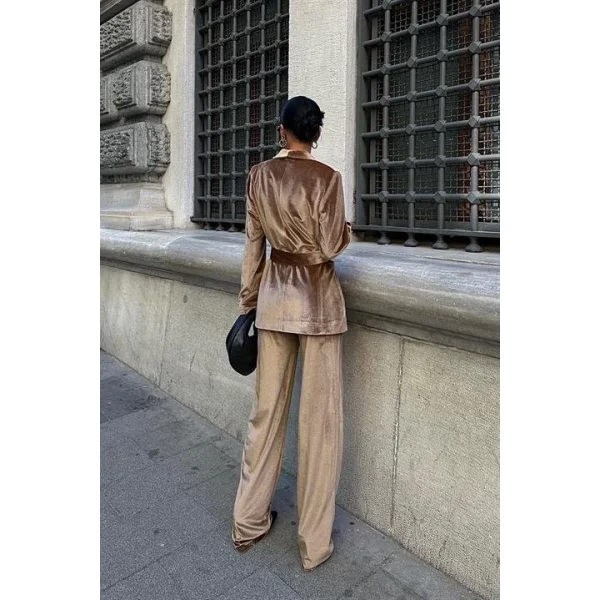 Gaitlin Oversize Kadife Takım 9897