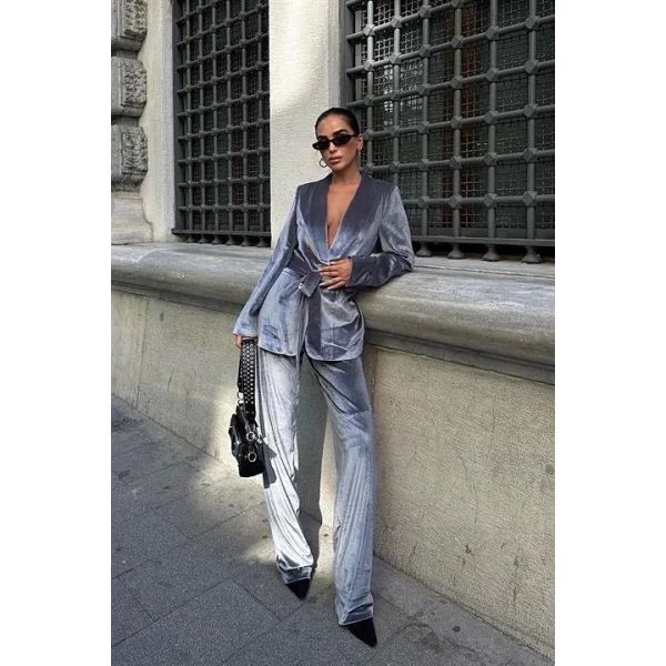 Gaitlin Oversize Kadife Takım 9897