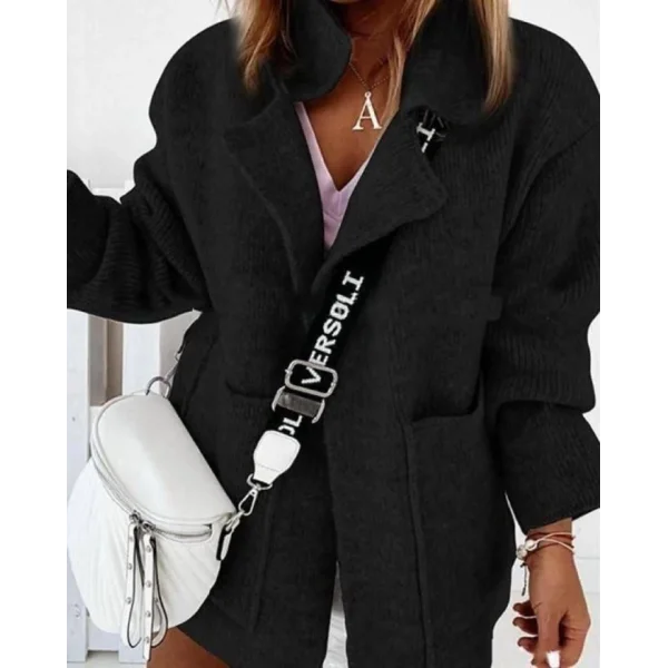 Geniş Cep Tasarımlı Hırka