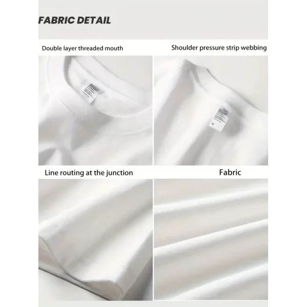 Geniş Kesim Pamuklu Tişört - GANDHI The Project Baskılı, Beyaz, Rahat Kesim, Kısa Kollu, Günlük Kıyafet, Her Gün Giyilebilecek Tişört- Beyaz