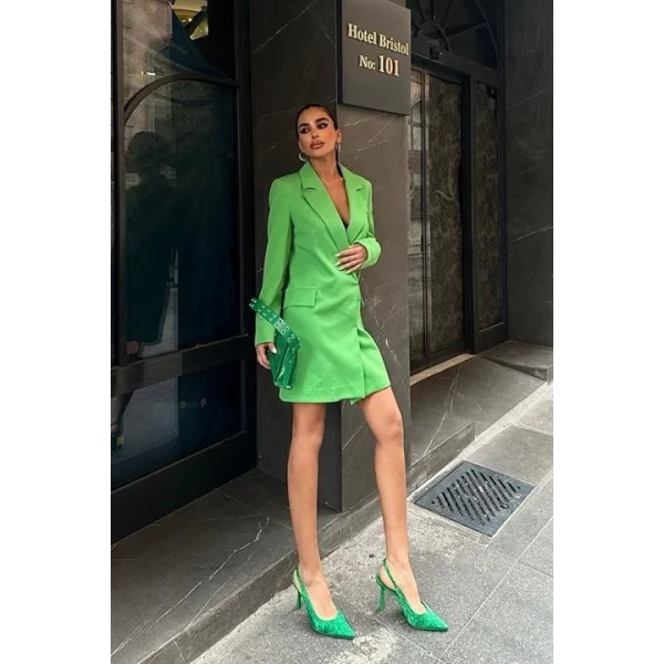 Georgina Blazer Elbise 2200-06