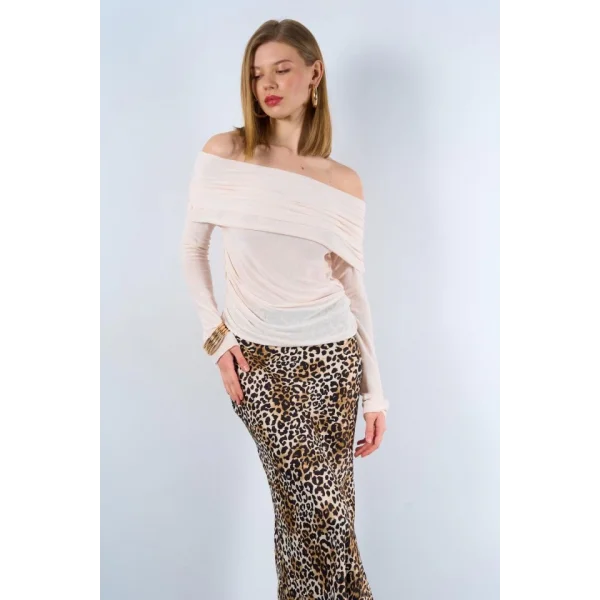 Gipeli Madonna Yaka Kazak  Krem