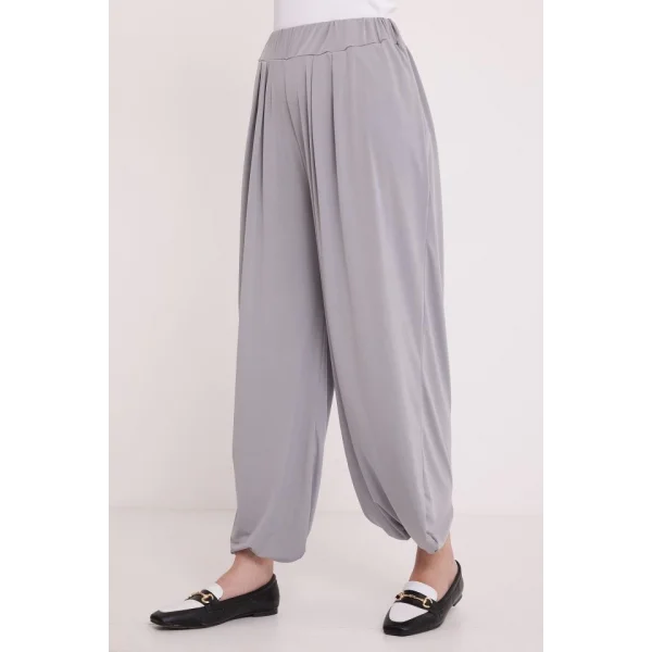 Gri Şalvar Pantolon 6659