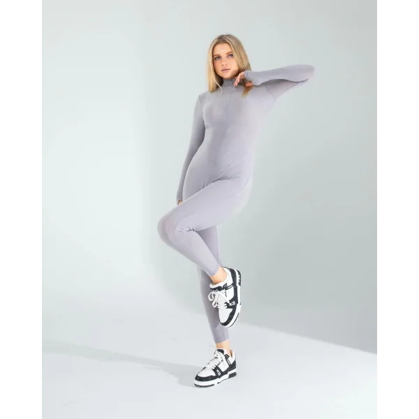 Gri Scuba Kumaş Tulum