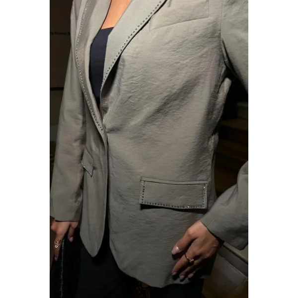 Hardy Taş Detay Blazer Ceket 6104-08