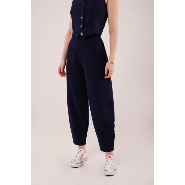 Havuç Kesim acivert Pantolon