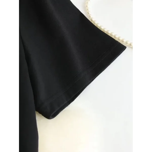 Hi, I dont care. Thanks. (Merhaba, önemli değil. Teşekkürler.) Baskılı Oversize Bisiklet Yaka T-shirt - Siyah