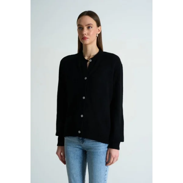 Hırka Atlet İkili Takım  Siyah