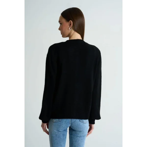 Hırka Atlet İkili Takım  Siyah