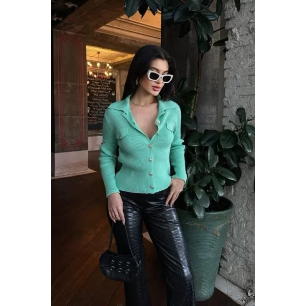 Houston Fitilli Triko Hırka 1287-15