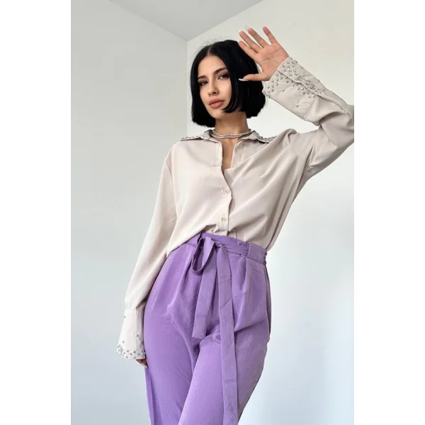 ila Kuşaklı Pantolon