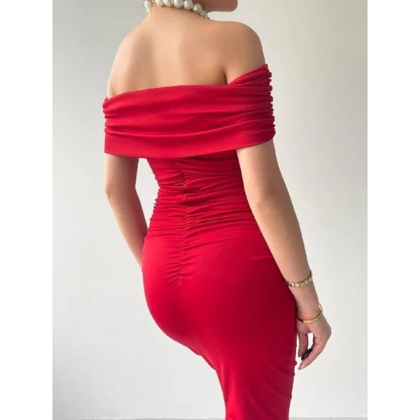 ilan adonna Yaka Kalem Elbise