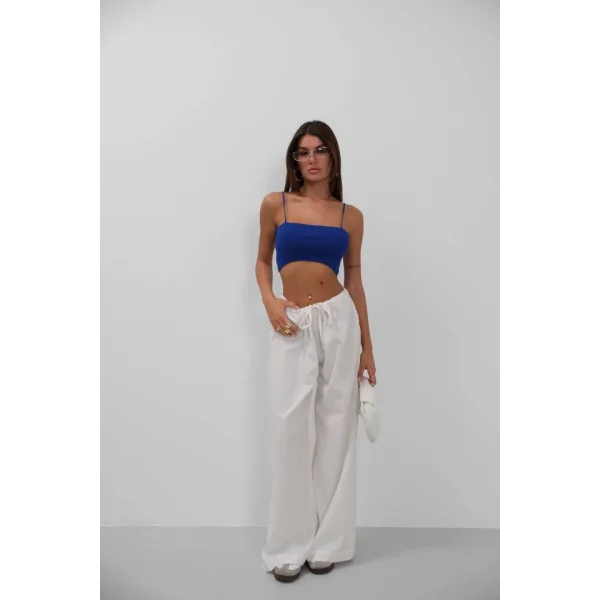 İnce Askılı Crop Top