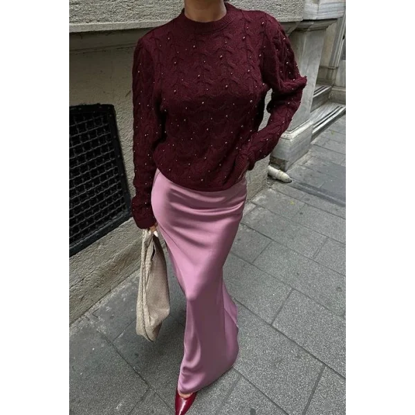 İnci Detaylı Kazak 1354