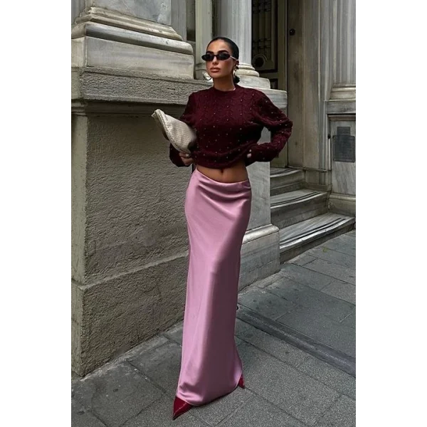 İnci Detaylı Kazak 1354