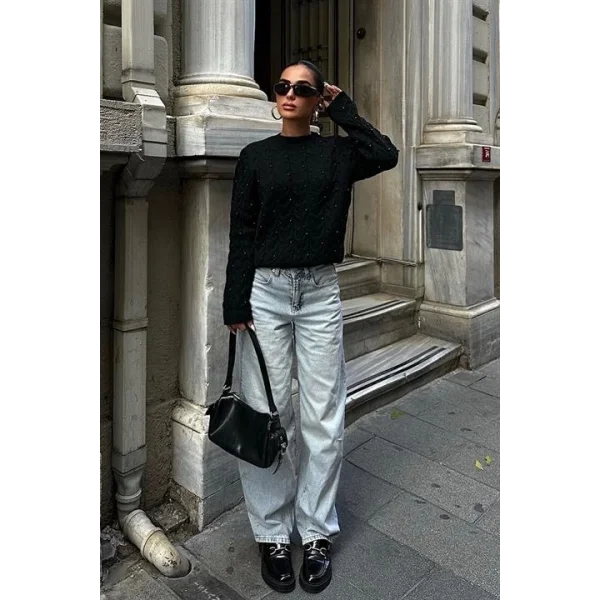 İnci Detaylı Kazak 1354