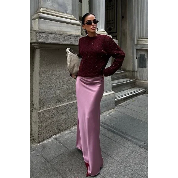 İnci Detaylı Kazak 1354