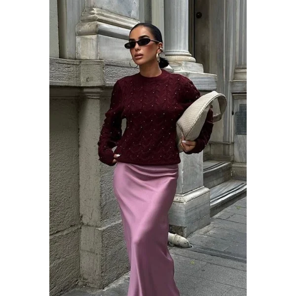 İnci Detaylı Kazak 1354