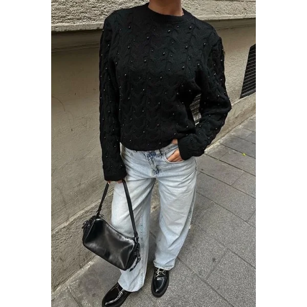 İnci Detaylı Kazak 1354