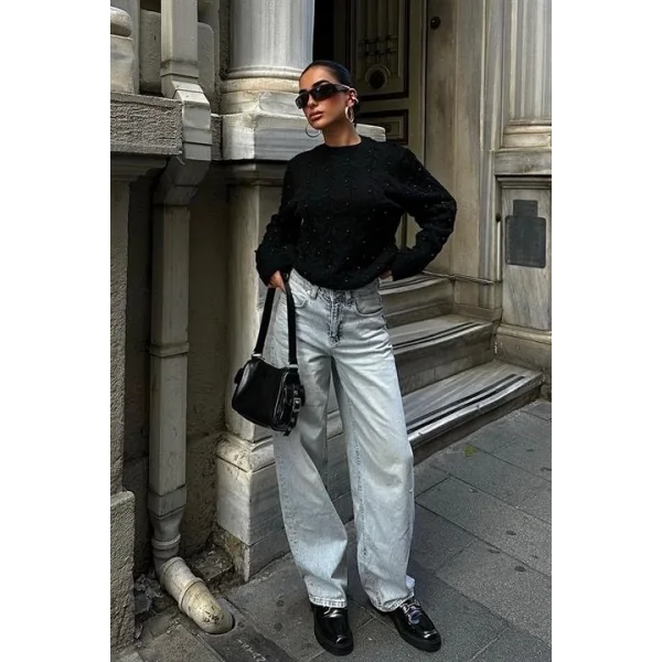 İnci Detaylı Kazak 1354