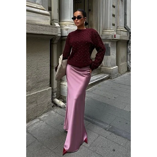 İnci Detaylı Kazak 1354