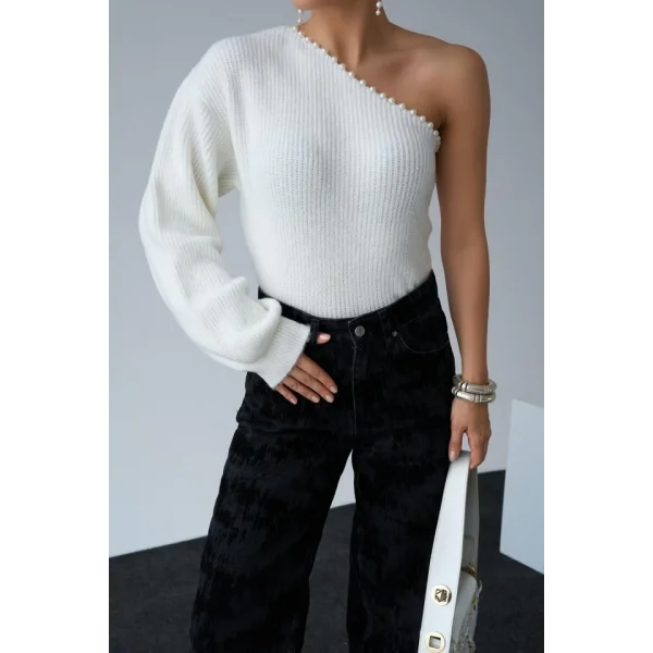 İncili Tek Kol Kazak  Kemik