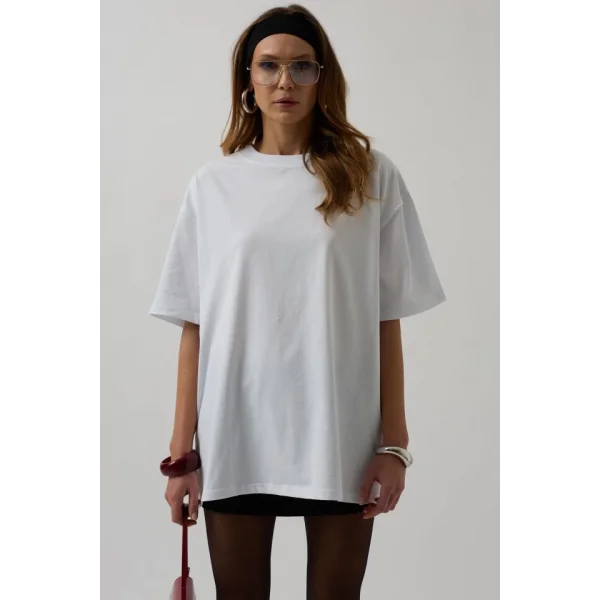 ırt Baskılı Oversize Thirt