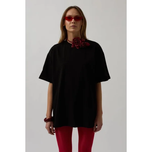 ırt Baskılı Oversize Thirt