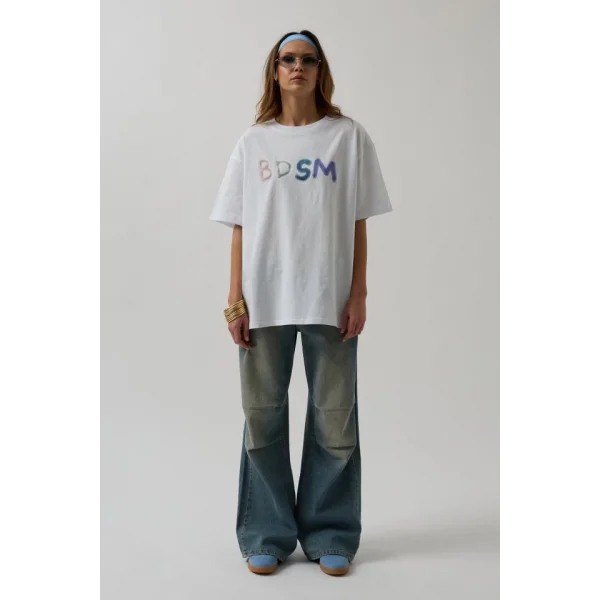 ırt Ve Ön Baskılı Oversize Thirt