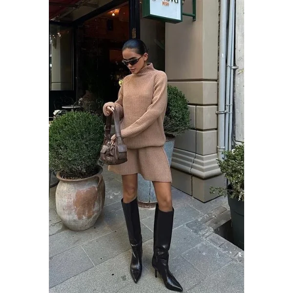 Ivan Fitilli Dik Yaka Triko Takım 9495-09